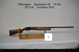 Remington    Sportsman 58    12 GA    30” Full