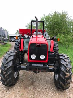 2004 Massey Ferguson 5445 tractor 4x4 open station 1147 hours