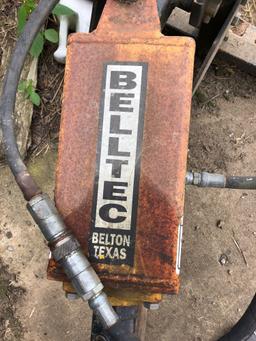 Belltec Skid steer hydraulic post hole digger