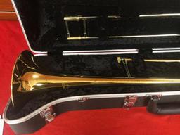 Antiqua Trombone TB2211LQ with case, ready to use