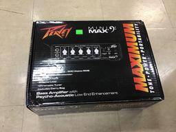 Peavey Mini Max Bass Amplifier with Psycho Acoustic Low End Enhancement, unused in original box
