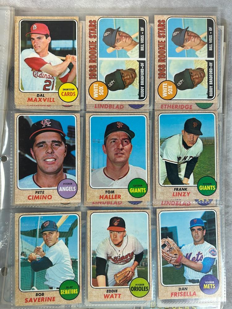 (69) 1968 & 1969 Topps Baseball