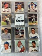 (47) 1950 Bowman Baseball Cards