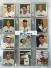 (48) 1950 Bowman Baseball Cards