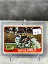 1965 Topps Mantle's Clutch WS Homer #134