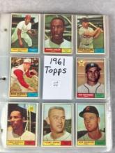 (215) 1961 Topps Baseball - Very Nice Condition!