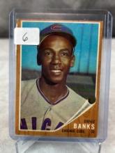 1962 Topps Ernie Banks - Nice Card!