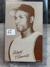 1947-66 Roberto Clemente Exhibit Card