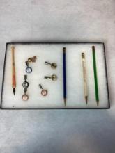 Great Lot of 40's and 50's Cleveland Indians Pencil Clips and More