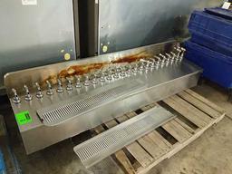 24 tap Dispenser with Banner perfect pour system