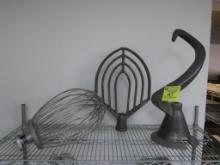 whisk, hook, & paddle for 80 qt mixer