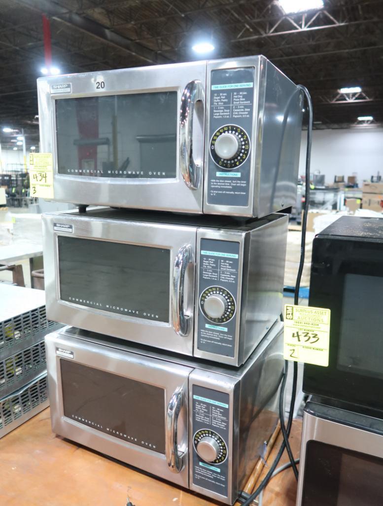 Sharp Commercial microwave ovens
