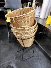 Whicker Basket Display