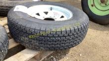 TRAILER TIRE 225-75R15 LOAD RATING C