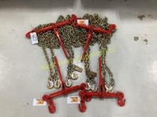 NEW TRUCK CHAINS & RATCHETS SET OF 4