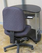 Rolling PC Desk & Chair Combo