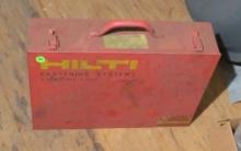 Hilti fastener box with assorted nuts