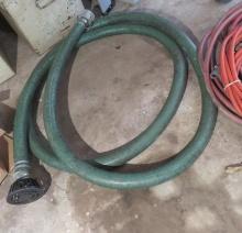 18' suction hose, 2"