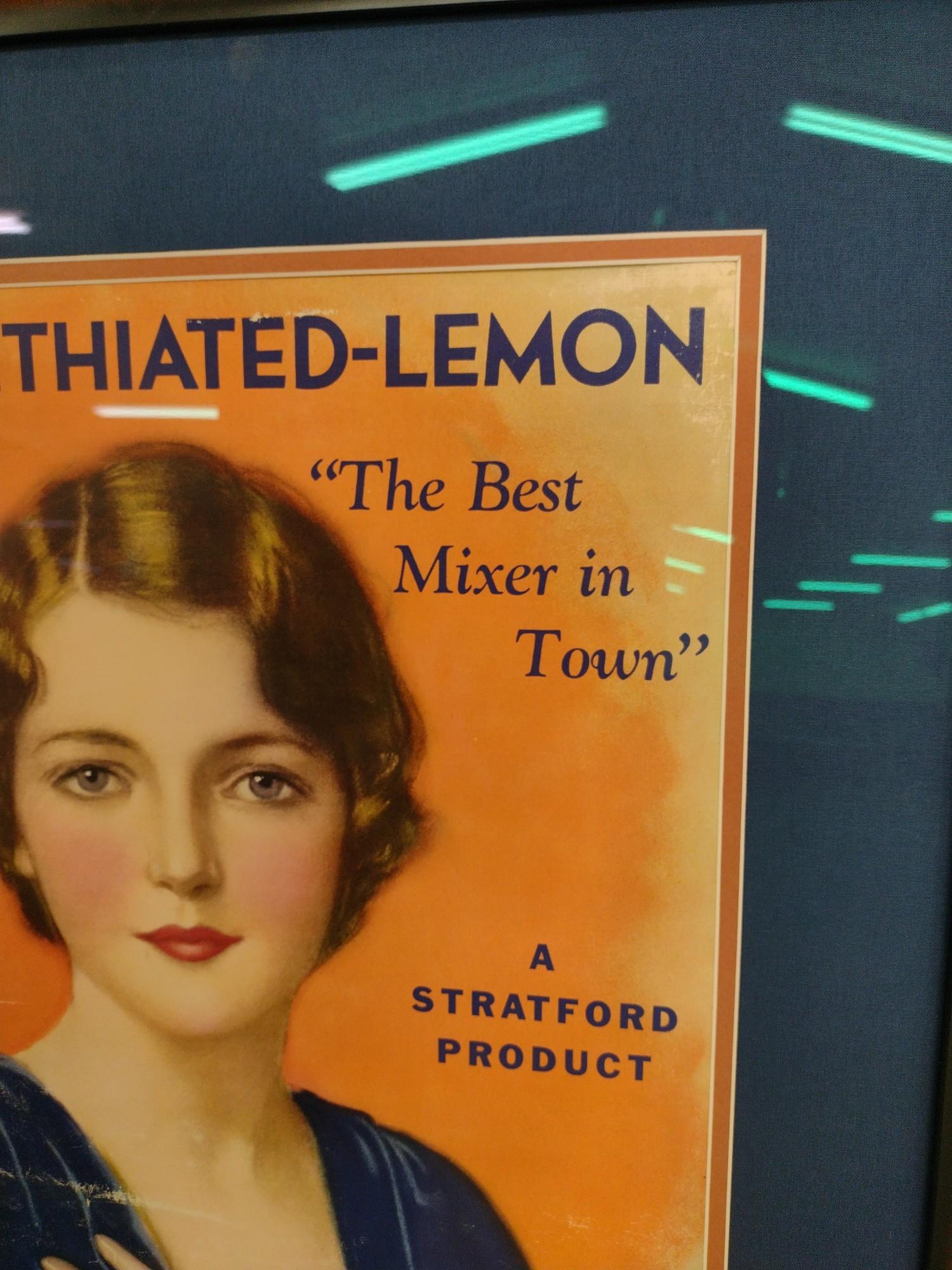 Lithiated-Lemon Advertising Art by W. Haskell Coffin
