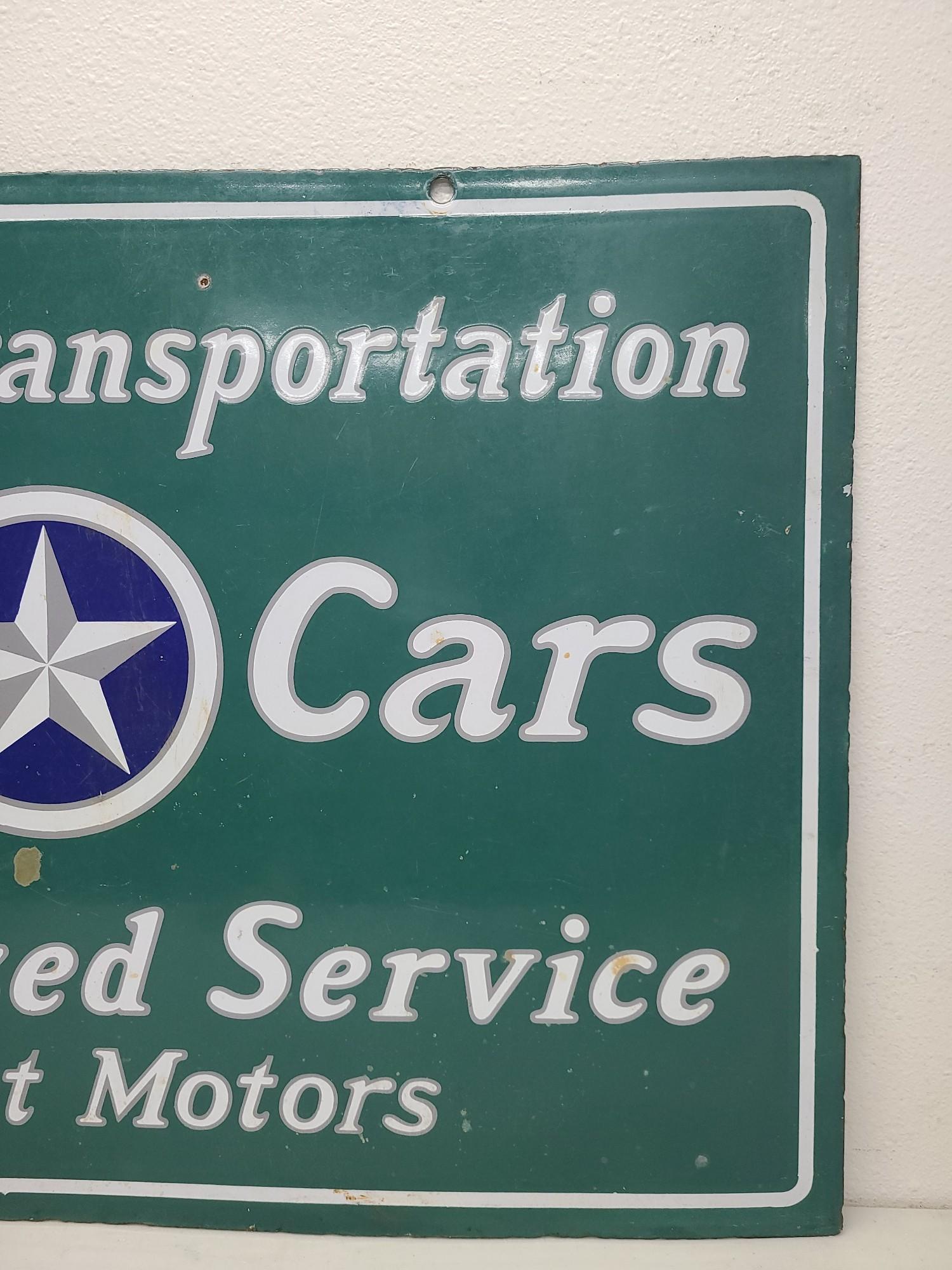 DSP Star Cars Authorized Service Sign