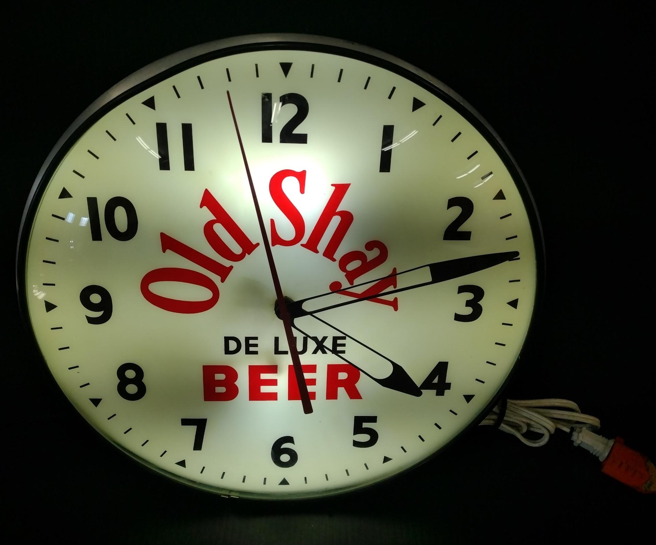 Ohio Advertising Old Shady Beer Lighted Clock