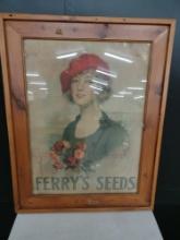 Ferry's Seeds Advertising Art by W. Haskell Coffin
