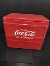 Reproduction Coca Cola in Bottles Ice Cooler