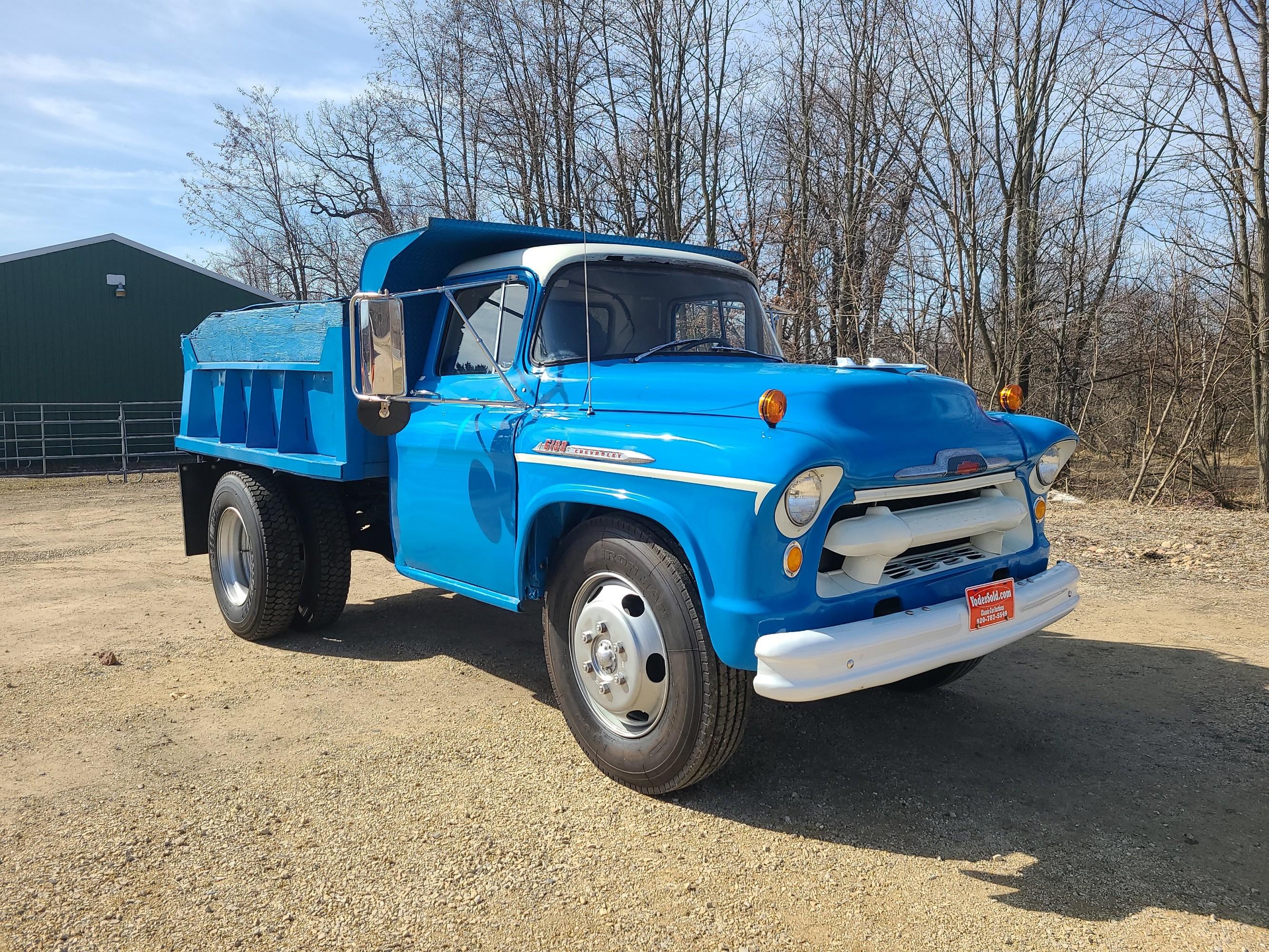 1956 Chevrolet 6100 Series Dump Truck
