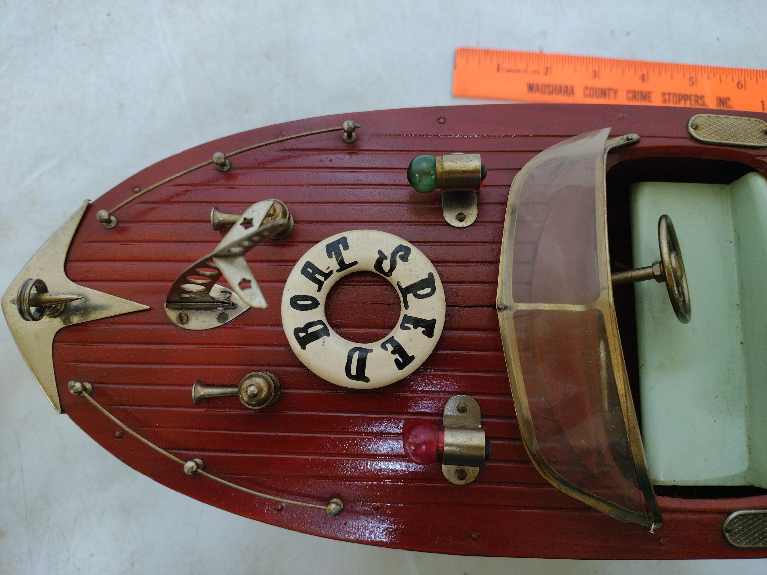 Vintage Battery Operated Dragon Boat