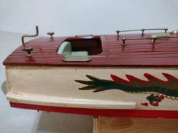 Vintage Battery Operated Dragon Boat