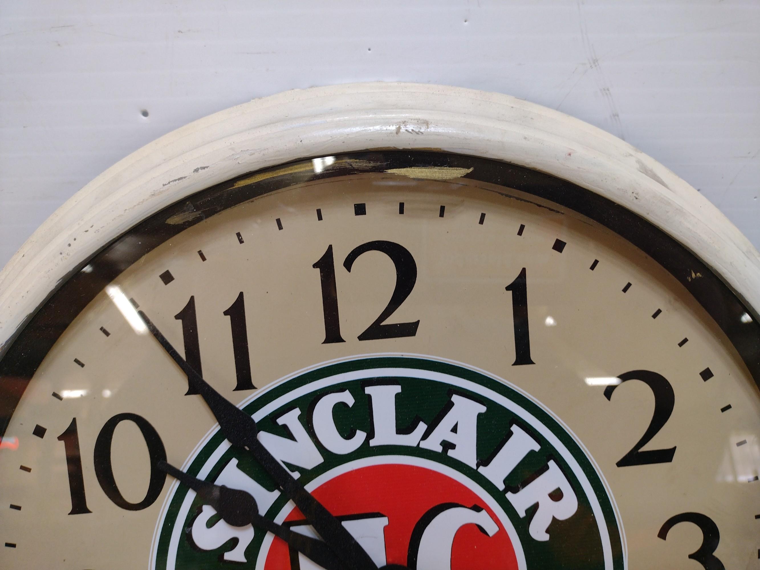 Sinclair Gasoline DC Advertising Clock