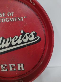 Edelweiss Beer Advertising Tin Tray