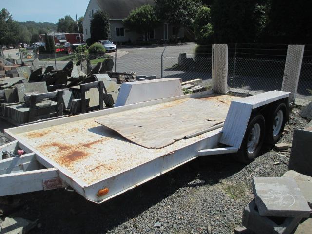 16 FT. BECK MIGHTY MOVER 10000 LB GVW SKID STEER TRAILER