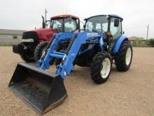 4551 T4.75 NEW HOLLAND C/A POWERSTAR MFD W/655TL NEW HOLLAND LOADER 1518 HOURS