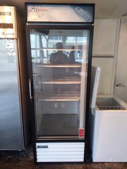 EVEREST Single Door Refrigerated Merchandiser - Glass Door Cooler