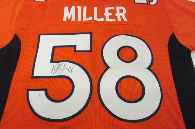 Von Miller Denver Broncos signed autographed jersey PAAS COA