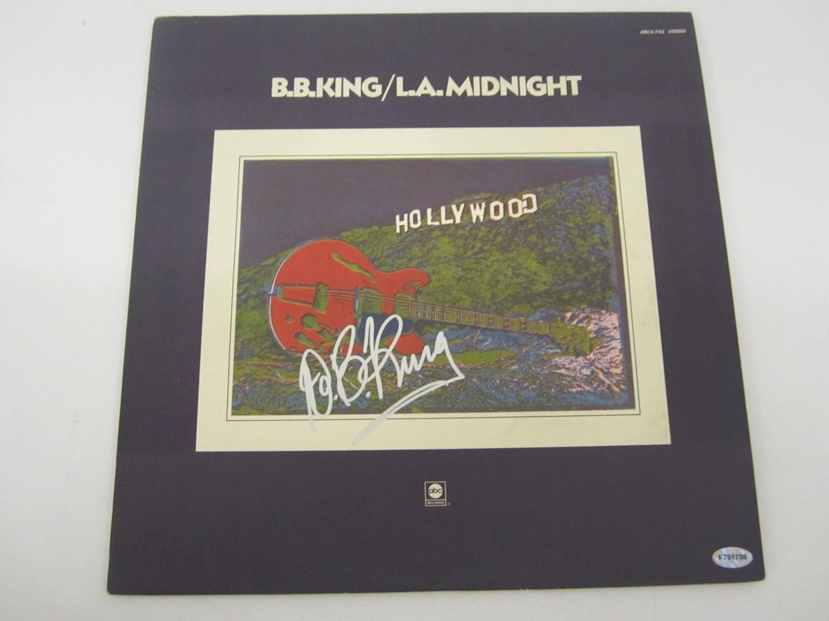 BB King signed autographed record album Certified Coa