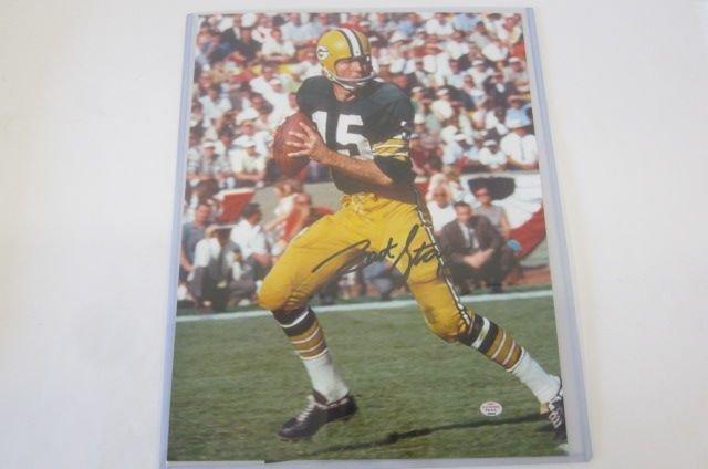 Bart Starr Green Bay Packers Signed Autographed 11x14 Photo Certified CoA