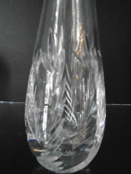 Tiffany & Co. small crystal vase.