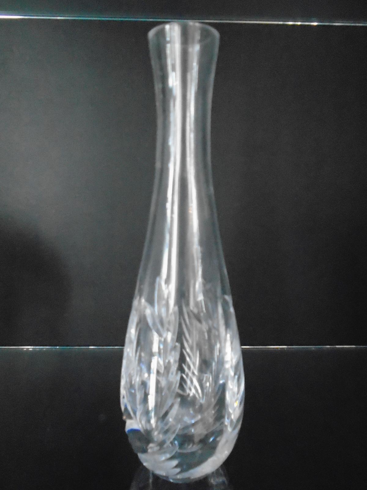 Tiffany & Co. small crystal vase.