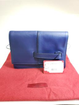 Authentic Valentino Garavani Navy Blue Purse Retail Price $1995. Dustbag