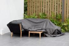 BRAND NEW OUTDOOR POLYESTER BLACK FURNITURE SQUARE COVER - ORIGINAL PACKAGING
