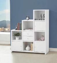 Coaster Bookshelf In White Finish 801169