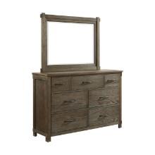 Picket House Furnishings Jack 7-Drawer Dresser with Mirror Set SC300DRMR