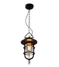 Clarissa 1-Light Rusty Style 9" Edison Pendant with Bulb
