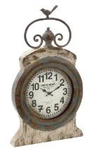 Beautiful And Unique Inspired Style Metal Wall Clock Home Decor 18155