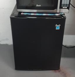 Black Refrigerator by Avanti