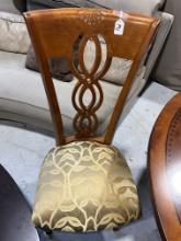 Carved Back Chair