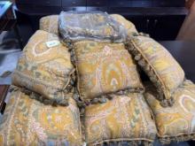 Etro King Comforter and (6) Pillows