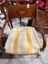 Arm Chair with Upholstered seat